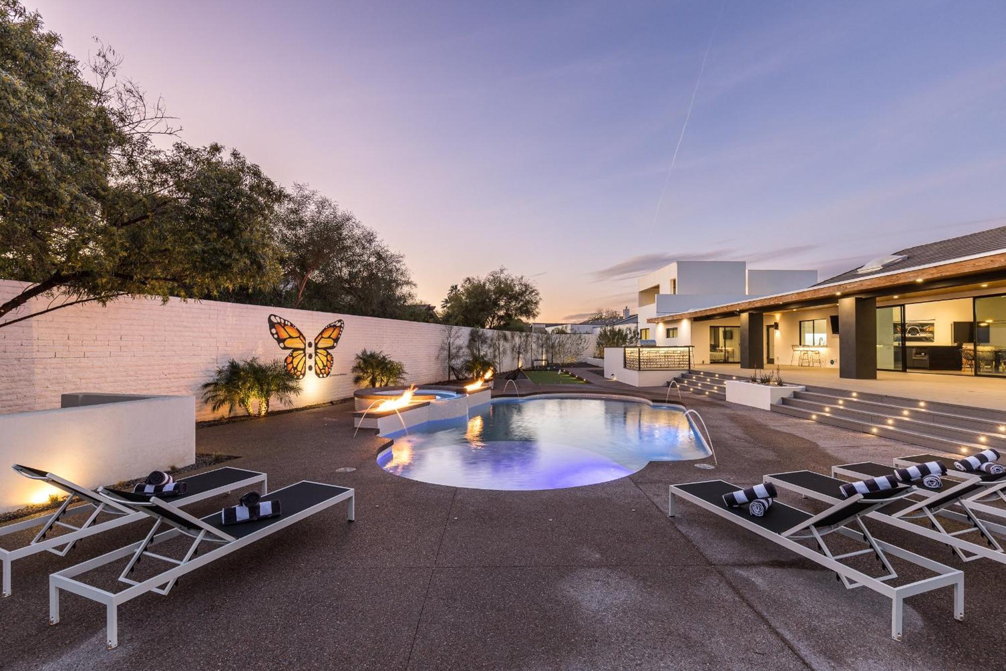 Luxury Micro-Resort, Theater, Sauna, Heated Pool Phoenix Zewnętrze zdjęcie