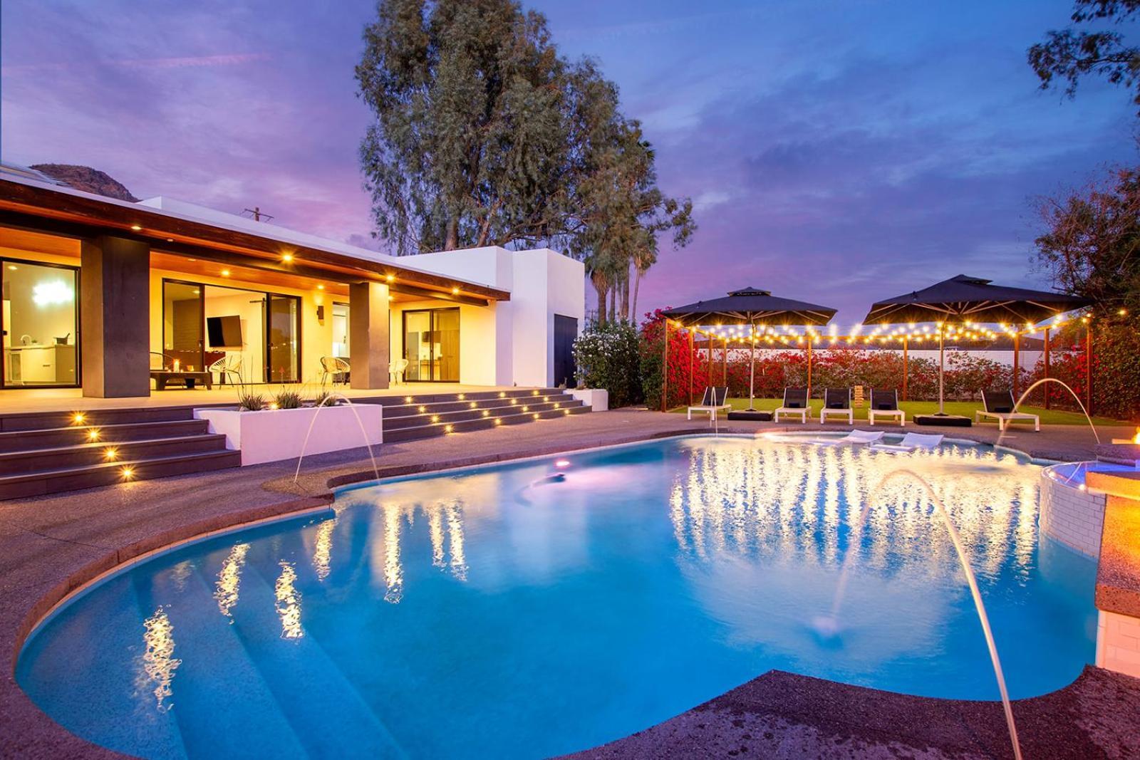 Luxury Micro-Resort, Theater, Sauna, Heated Pool Phoenix Zewnętrze zdjęcie